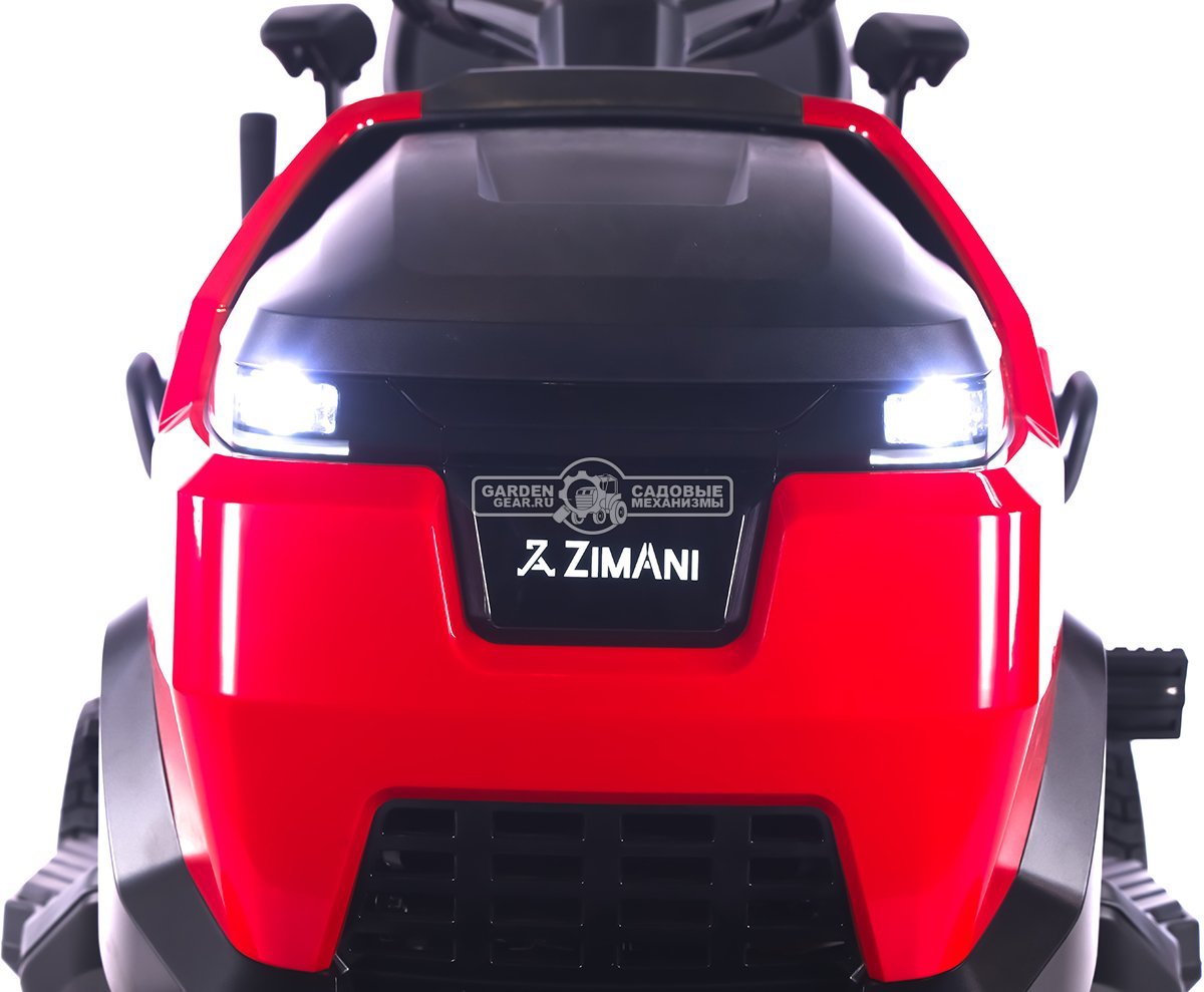 Садовый трактор ZimAni TC238HVD (PRC, Honda GXV630, гидростатика, дифференциал, травосбор. 320 л, шир. кошения 97 см, LED панель, 195 кг)