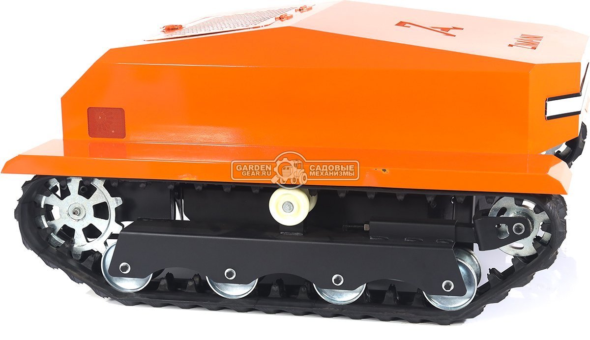 Робот газонокосилка для высокой травы и кошения склонов ZimAni RLM100 с дистанционным управлением (PRC, 90 см, Loncin 764 см3, 334 кг)