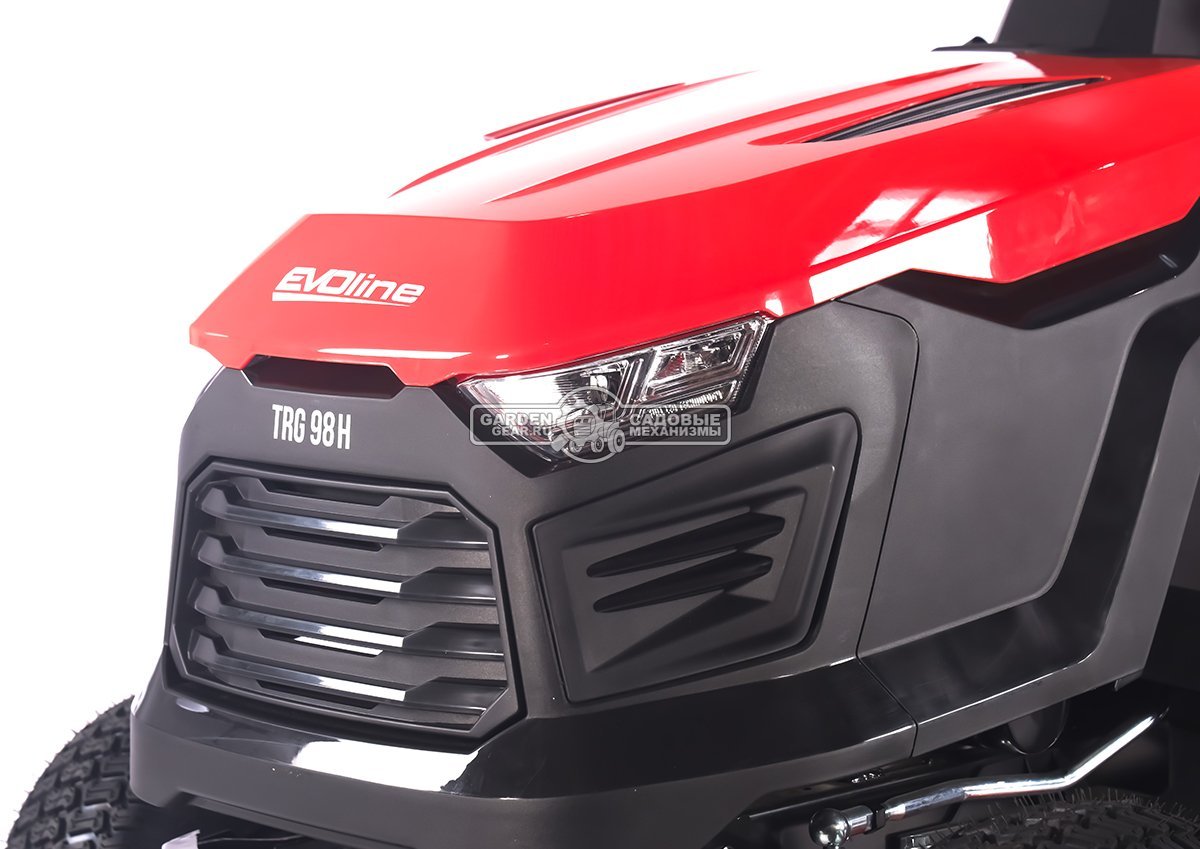 Садовый трактор Evoline TRG 98 H (PRC, Loncin 452 куб.см., гидростатика, ширина кошения 96 см, боковой выброс, 182 кг)