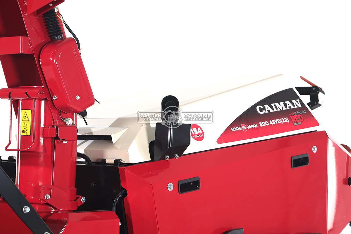 Снегоуборщик Caiman Edo 43YD(22) гусеничный дизельный (JPN, 111 см, Yanmar 1116 см3, аккумулятор 12В, гидростатическая трансмиссия, LED фара, 750 кг)