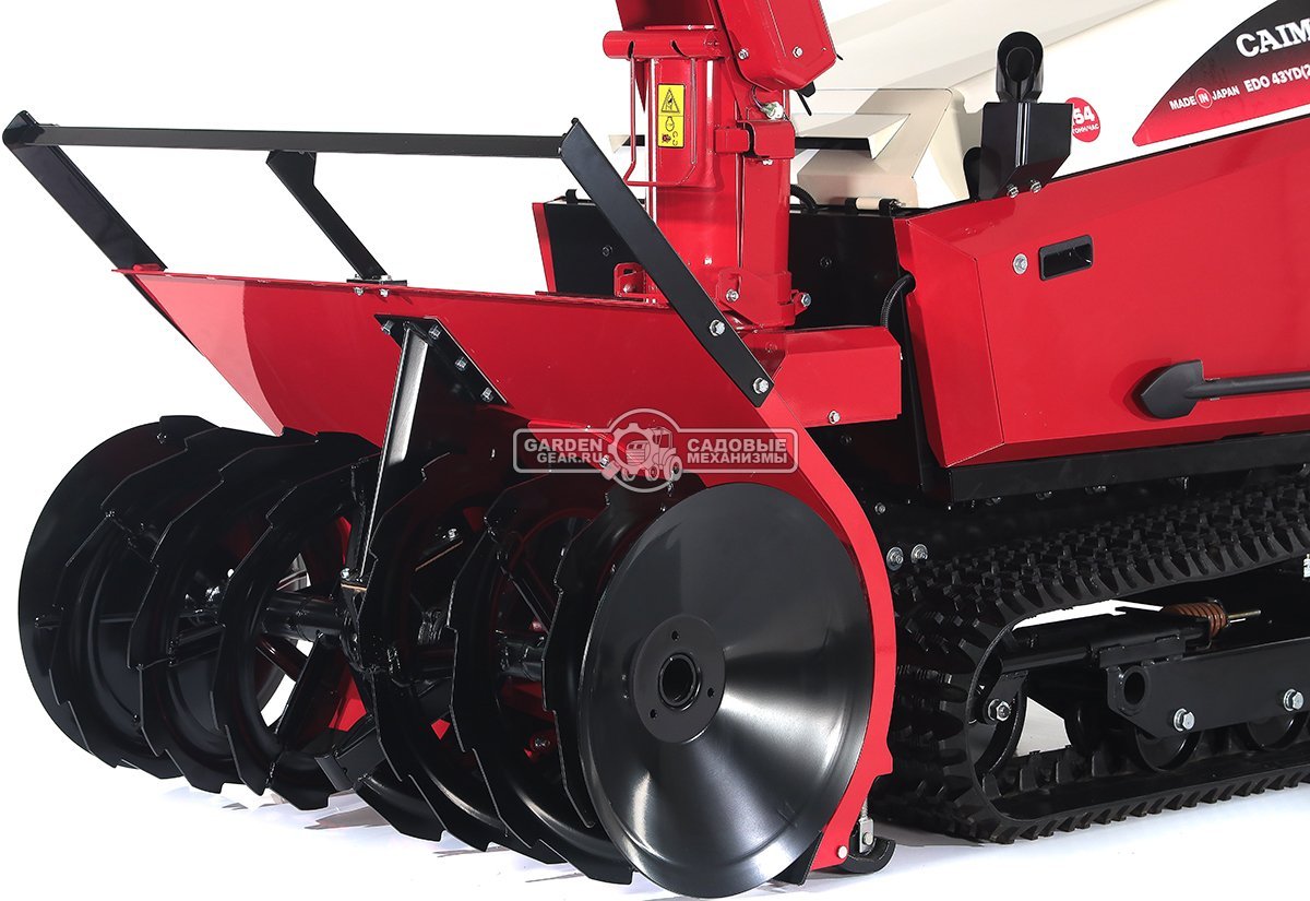 Снегоуборщик Caiman Edo 43YD(22) гусеничный дизельный (JPN, 111 см, Yanmar 1116 см3, аккумулятор 12В, гидростатическая трансмиссия, LED фара, 750 кг)