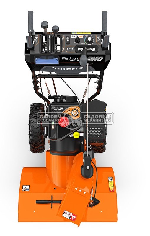 Снегоуборщик Ariens ST 30 SHO EFI Platinum (USA, 76 см, Ariens AX, 369 см3, эл/стартер 220В, AutoTurn, фара, подогрев рук, 133,3 кг)