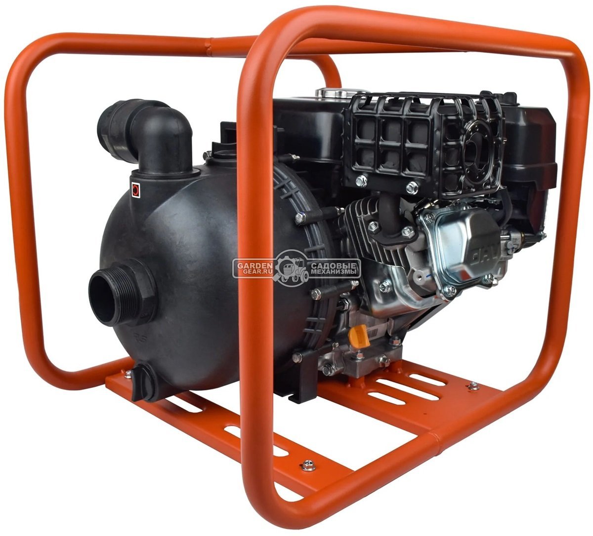 Мотопомпа бензиновая EVOline MG 20 для соленой воды и агрессивных жидкостей (PRC, Zongshen GB200, 196 куб.см., 600 л/мин., 30 м., 2", 24 кг.)