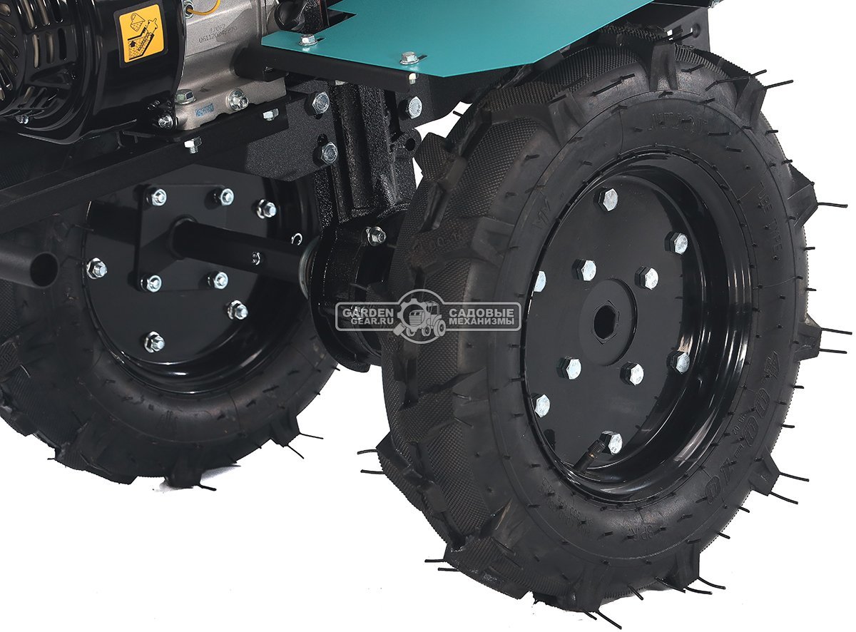 Мотоблок Steviman MT-500 (RUS, колеса 4.00х10, EST 212 см3, 90 см, 2 вперед/1 назад, ВОМ, 100 кг)