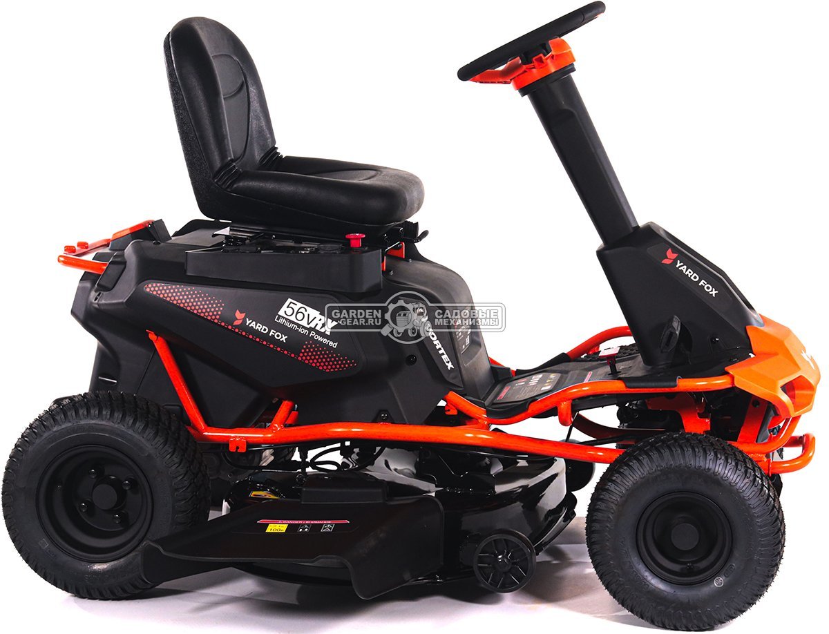 Садовый минирайдер Yard Fox T 96 SB аккумуляторный (PRC, 56В, 50 Ач LFP/Li-ion, 96 см, LED фара, мульчирование, 210 кг)