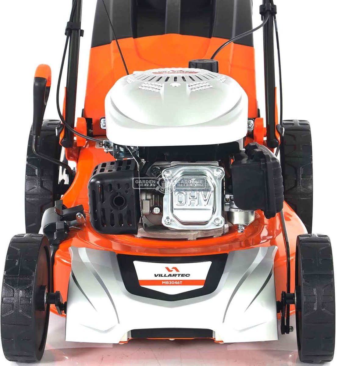 Газонокосилка бензиновая Villartec MB 3046T Village (PRC, 46 см, Daye 136 см3, сталь, 3 в 1, 60 л, 35.6 кг)