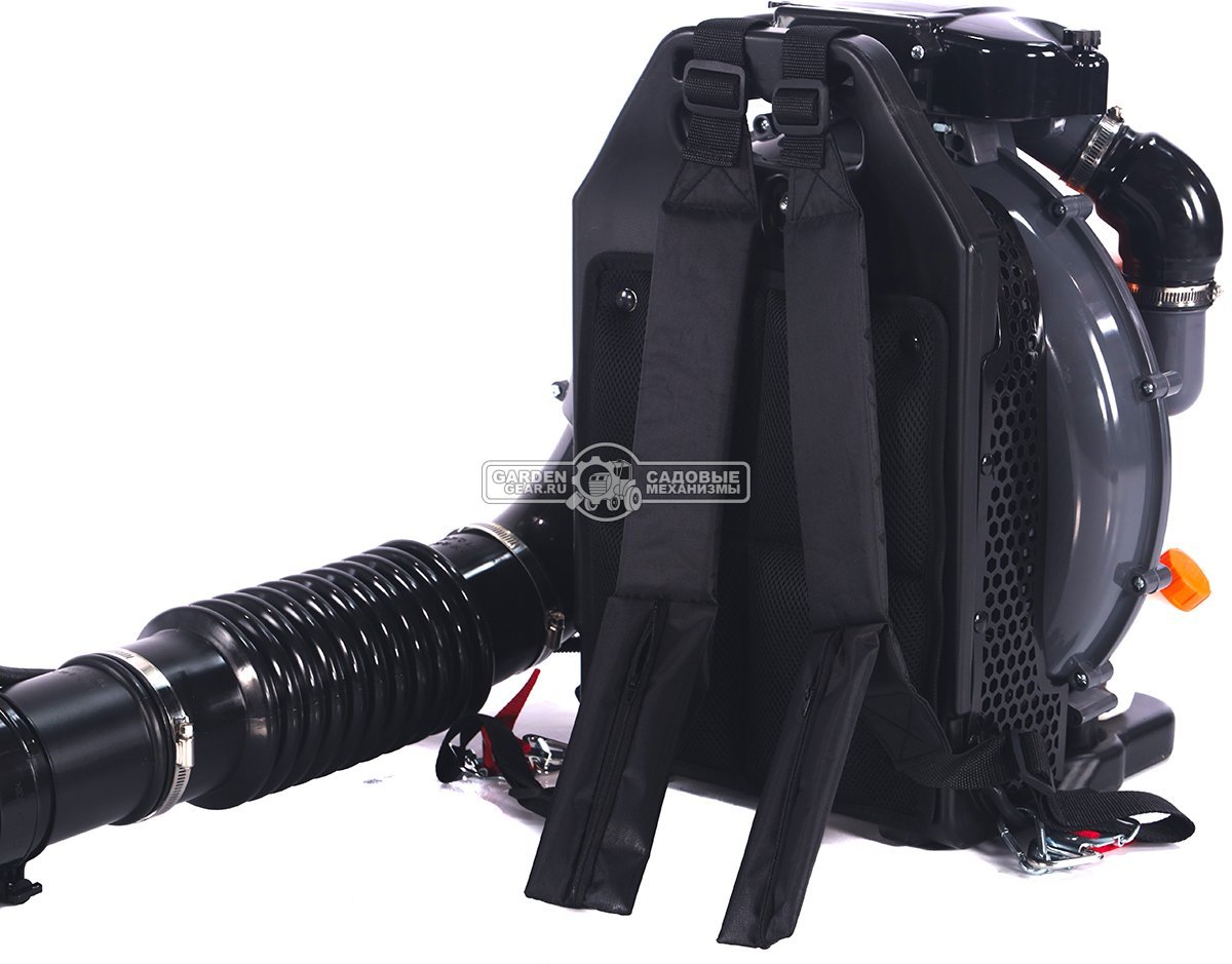 Воздуходувка бензиновая ранцевая Villartec BX800 (PRC, 79.4 см3, 3.0 кВт/4.1 л.с., 1316 м3/ч, 96 м/с, 10.3 кг)