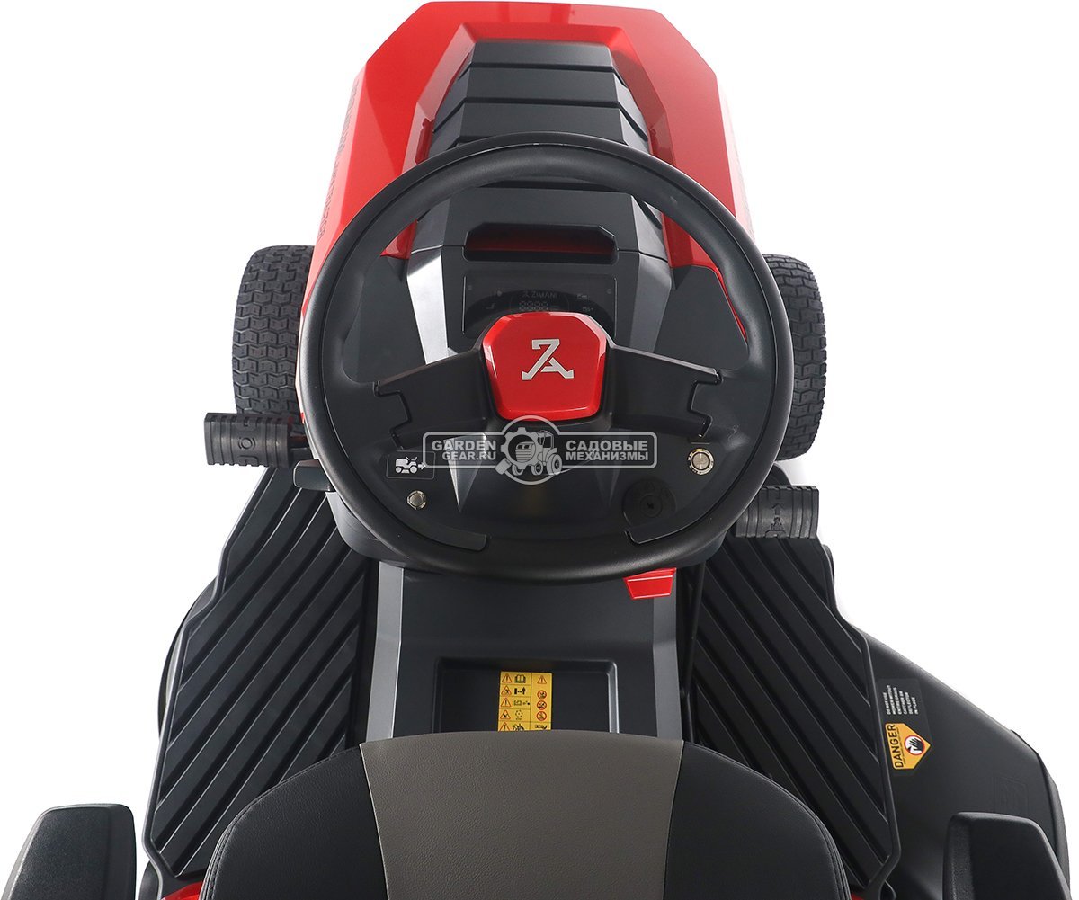 Садовый трактор ZimAni TS98HL MY2025 (PRC, Loncin 452 куб.см., гидростатика, боковой выброс, ширина кошения 98 см, LED панель, 168 кг)