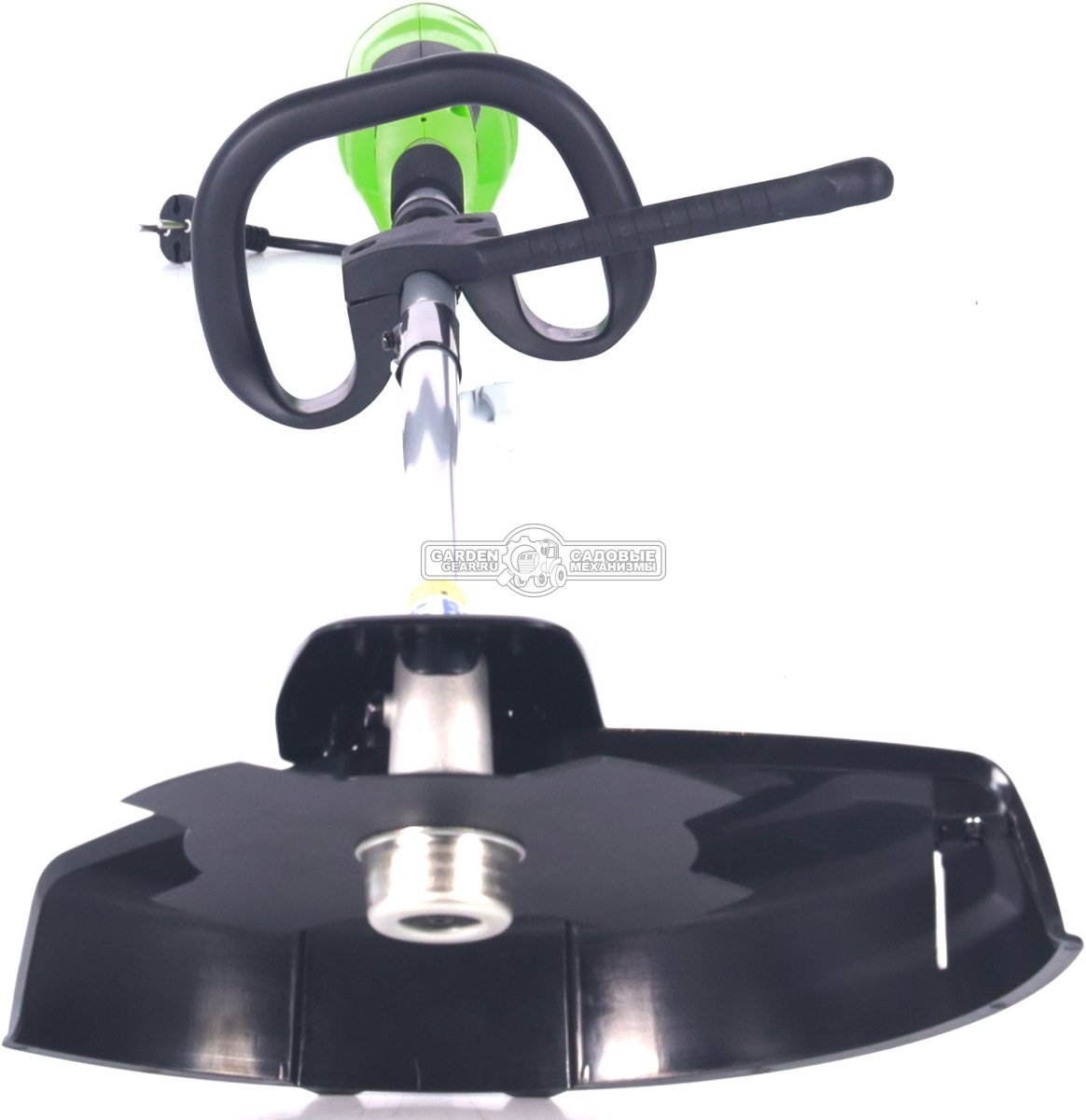 Электрокоса GreenWorks GST1246 (PRC, 1200 Вт, леска 2.0 мм + 4Т нож, J-ручка, 4.6 кг)