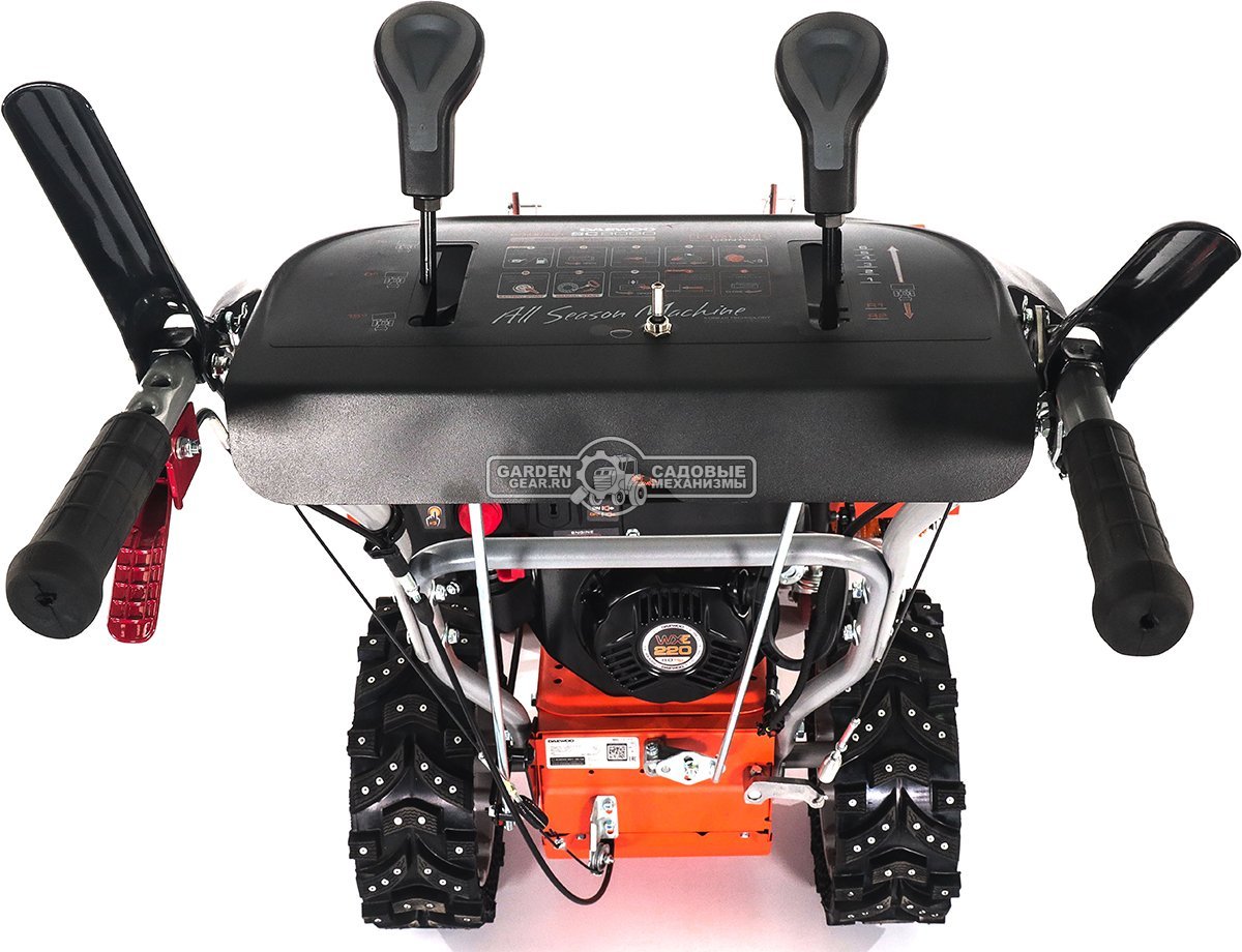 Подметальная машина Daewoo SC 8080 (PRC, Daewoo 220 куб.см., запуск от аккумулятора 21В, фара, скорости 6/2, ширина 80 см., диаметр 35 см., 87 кг.)