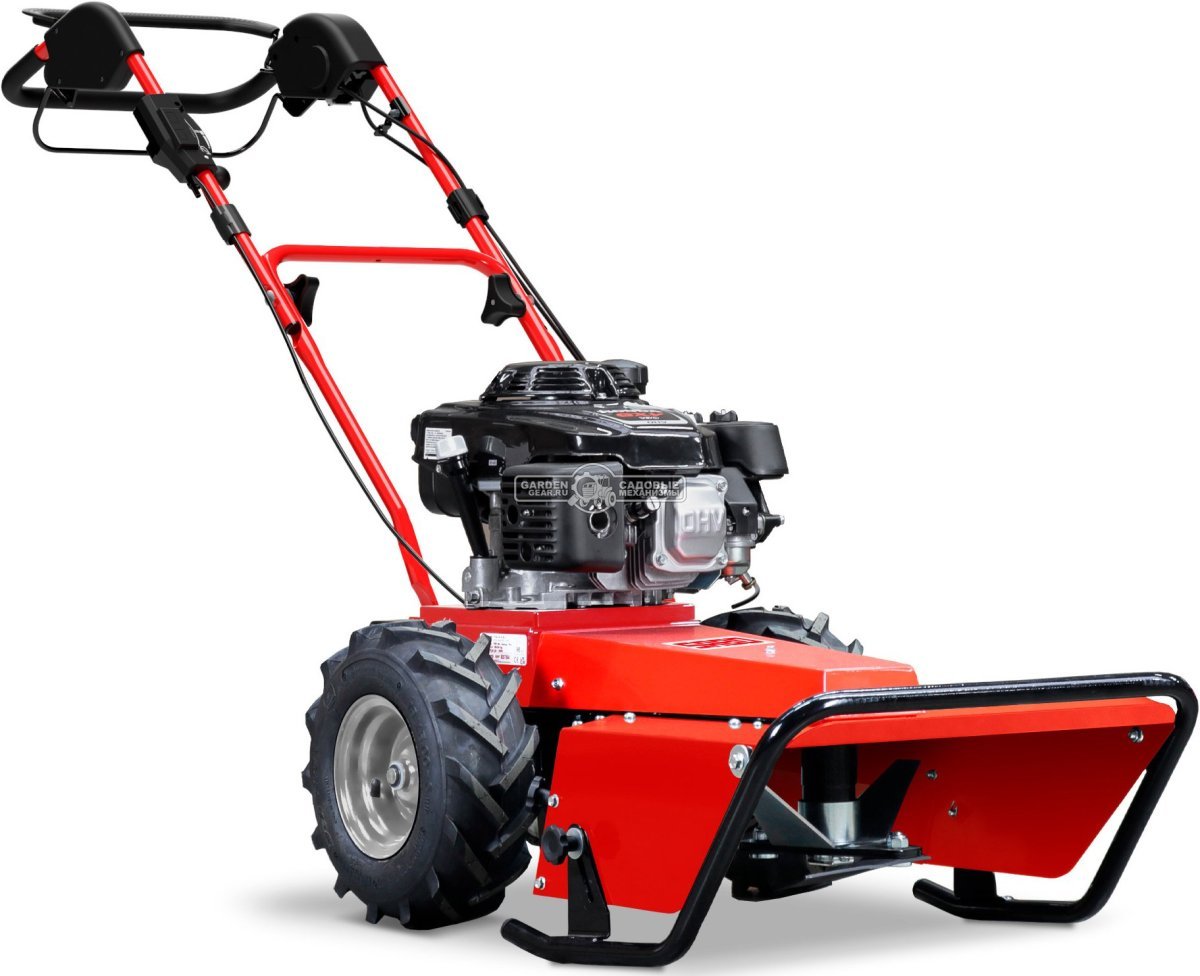 Профессиональный колесный триммер SABO 50-PRO C DRIVE с ножом (GER, 50 см, Honda GXV160, 163 куб.см., 66 кг.)