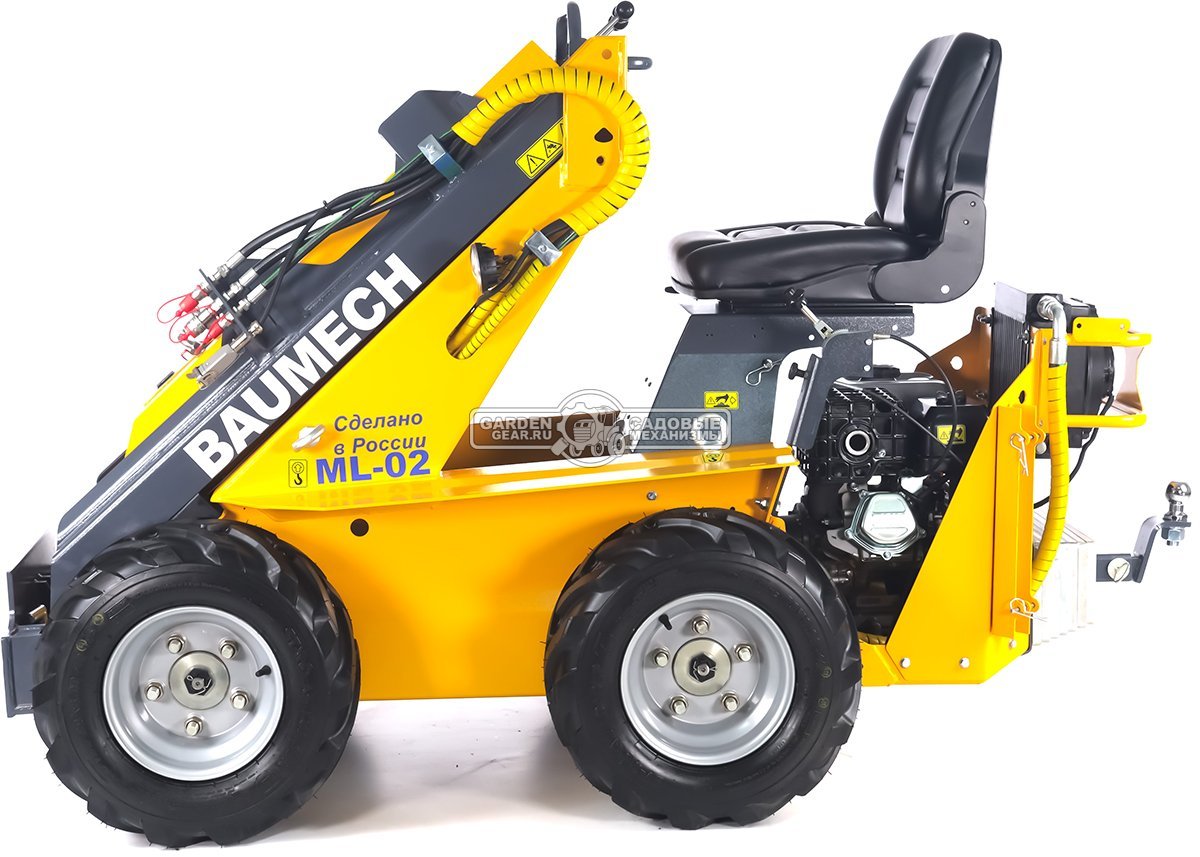 Универсальная машина мини-погрузчик Baumech ML-02 с двигателем Zongshen GB460E