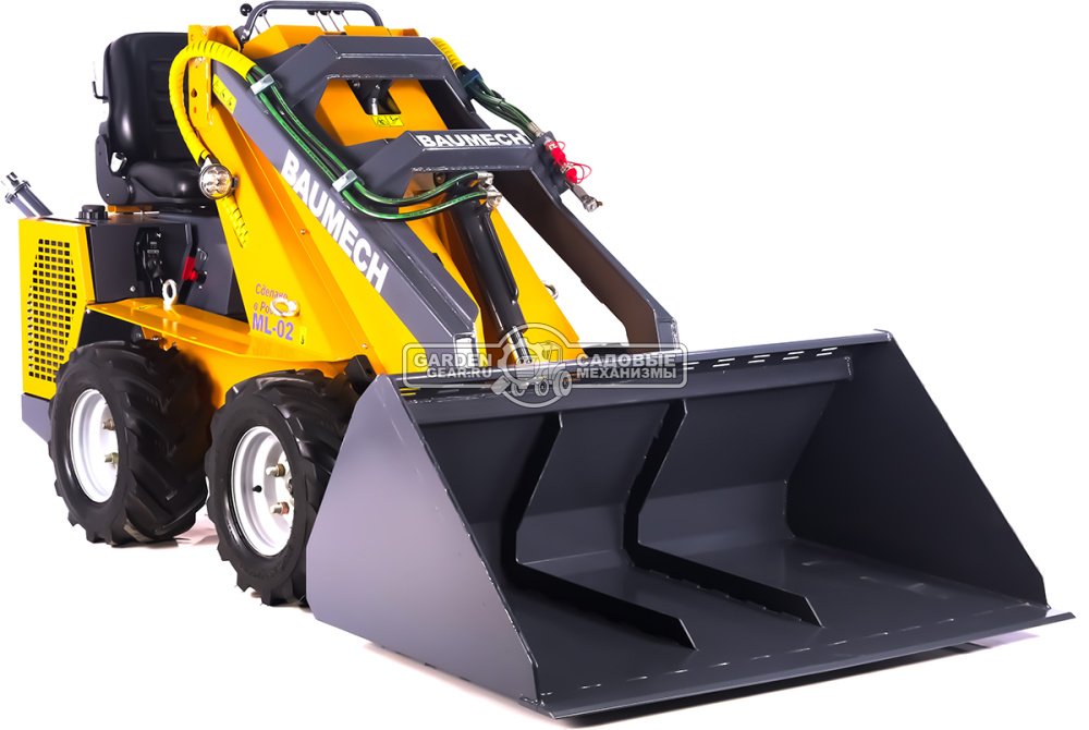 Ковш для снега Baumech увеличенный, объём 330 л.