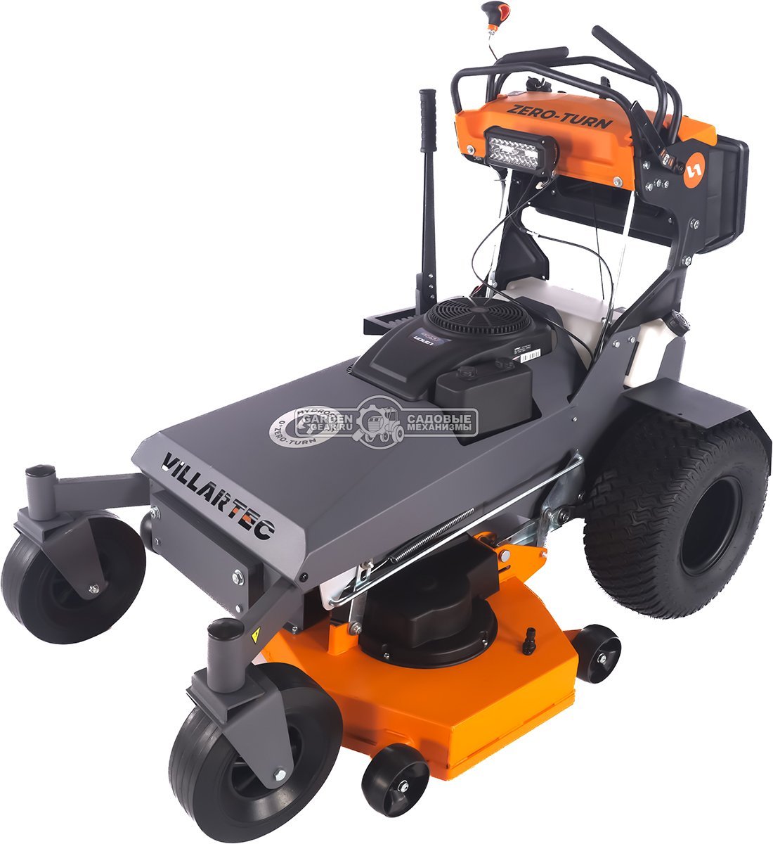 Садовый минирайдер Villartec MR 1700 Stand-On с нулевым радиусом разворота (PRC, Loncin LC1P90A 452 см3, 97 см, боковой выброс, 150 кг)