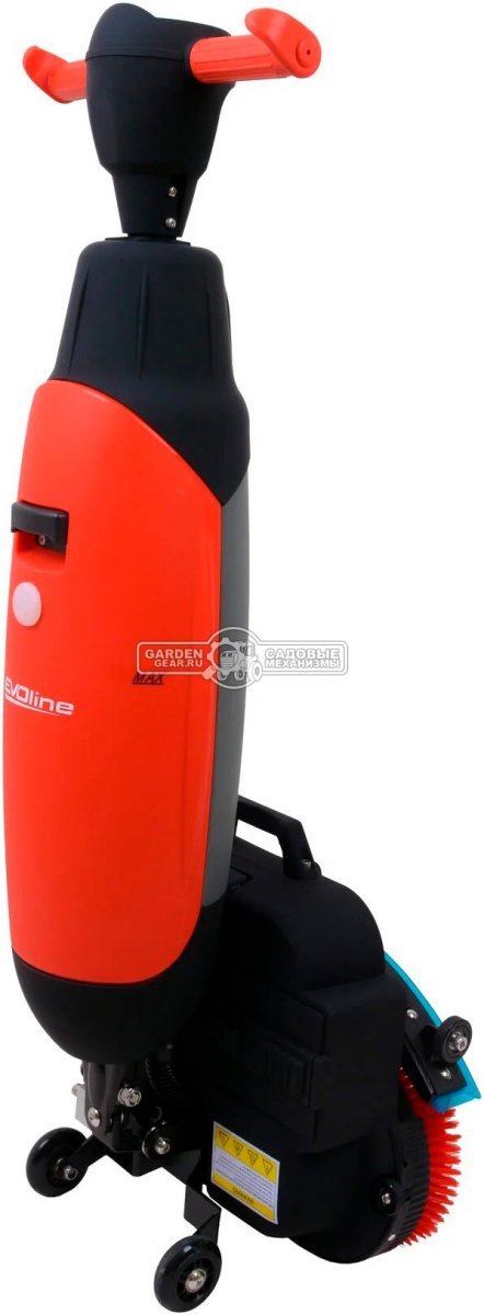 Поломоечная машина аккумуляторная EVOline SDB 430 ручная (PRC, 43 см, АКБ 36В/12 А/ч, 4+6 л.)