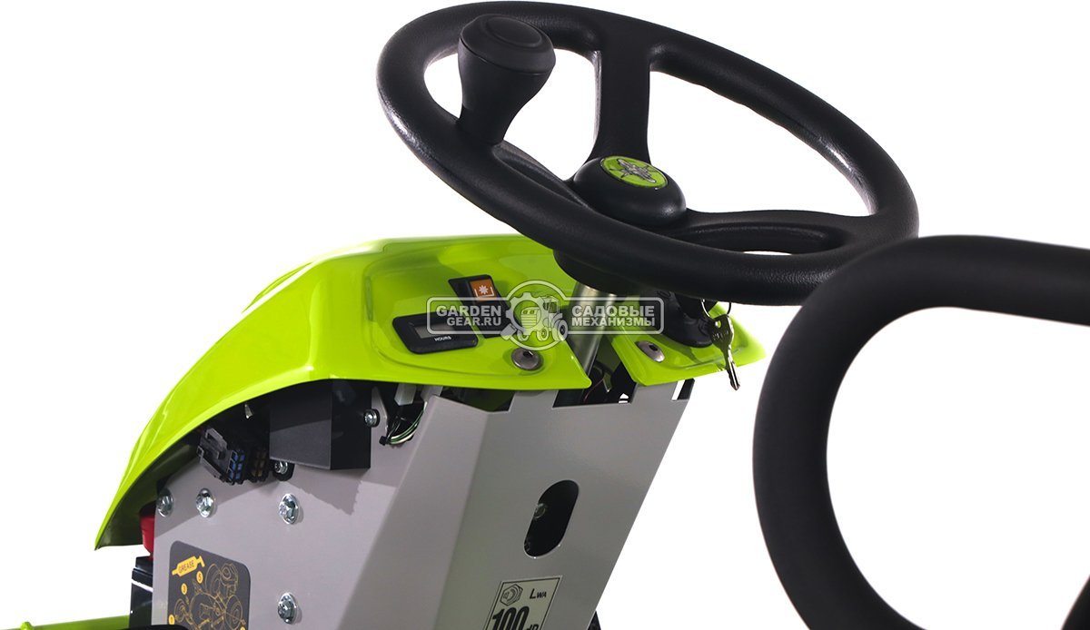 Садовый трактор для высокой травы и работы на склонах Grillo Climber 7.18 (ITA, B&S Intek, 656 куб.см3, задний выброс, дифференциал, 85 см, 245 кг)