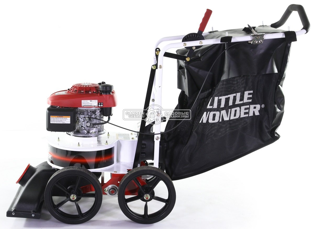 Садовый пылесос бензиновый Little Wonder Pro Vac SI (USA, Honda GSV 190, 68 см, 185 л, 67 кг)