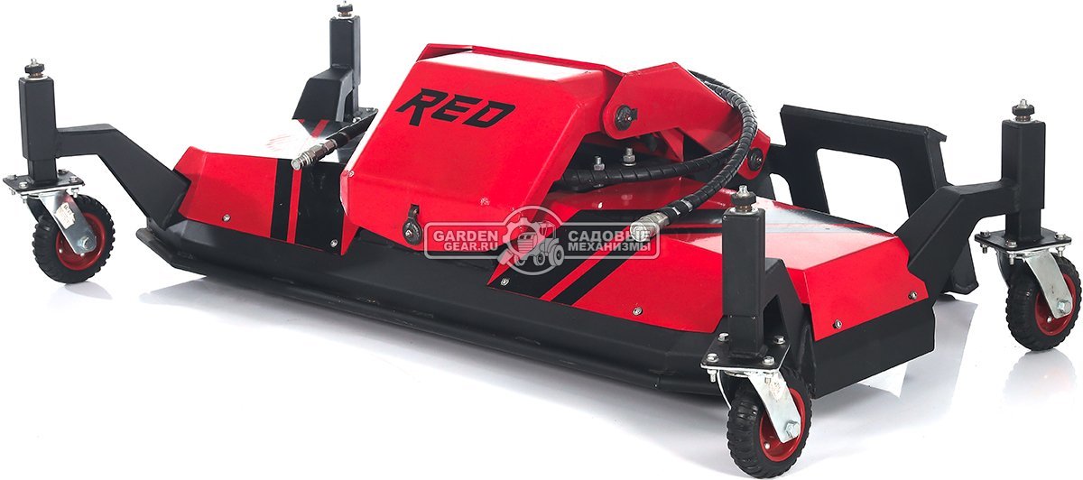 Газонокосилка мульчирующая RED для мини-погрузчика, 6 дисков с ножами, ширина 158 см., 190 кг.