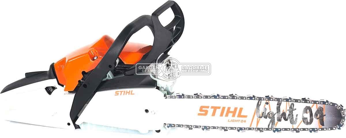 Бензопила Stihl MS 182 16" (PRC, 35,8 куб.см., 1,6 кВт/2,2 л.с., 2-Mix, 3/8", 1,3 мм., 55E, 4,6 кг.)