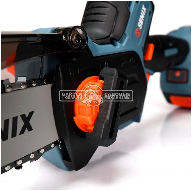 Аккумуляторный цепной сучкорез - минипила Senix CSX2-M3-EU без АКБ и ЗУ (PRC, 20В, шина 5"/13 см, 1/4"-1.1-32E, 1.5 кг)