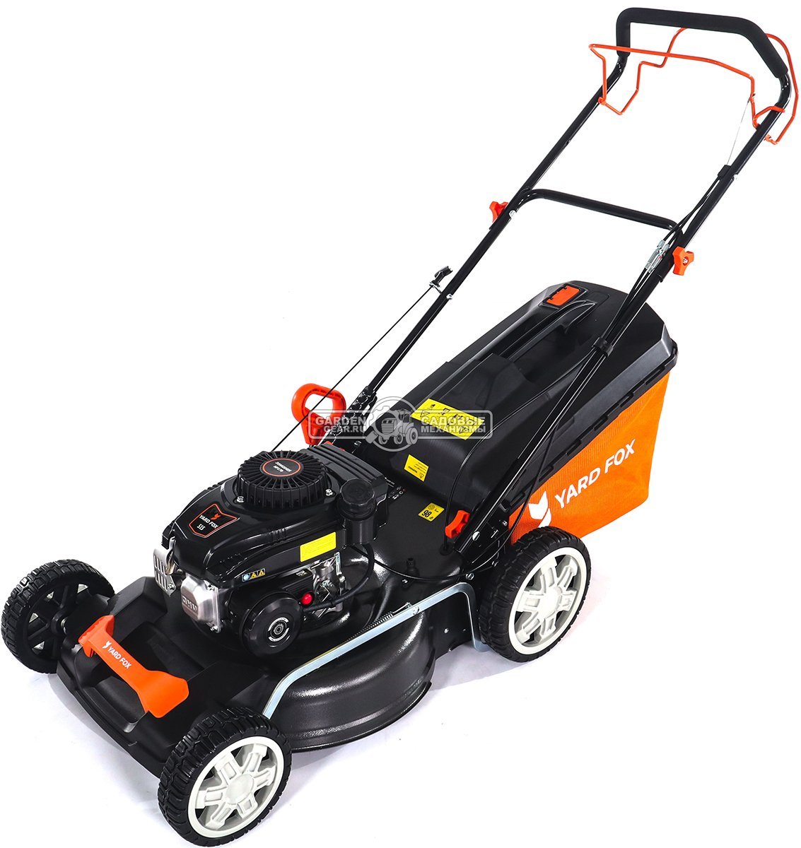 Газонокосилка бензиновая Yard Fox 51S (PRC, 51 см, Zongsheng NP170, 171 см3, 3 в 1, сталь, 65 л, 34.5 кг)