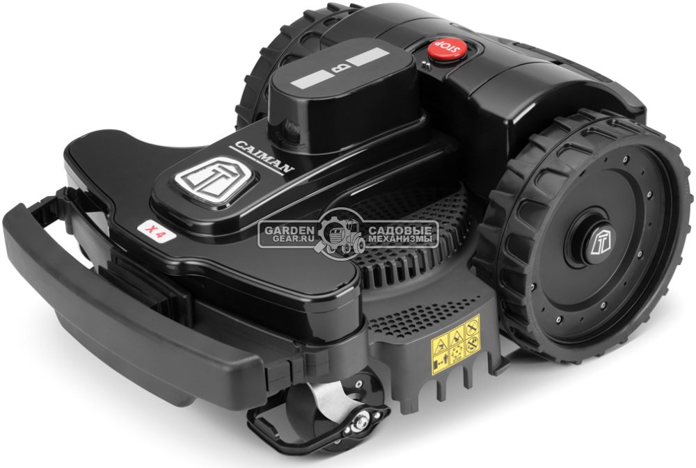 Газонокосилка робот Caiman Tech X4 Basic Light (ITA, площадь газона до 800 м2, нож 25 см., Bluetooth, произвольное движение, вес 15 кг.)