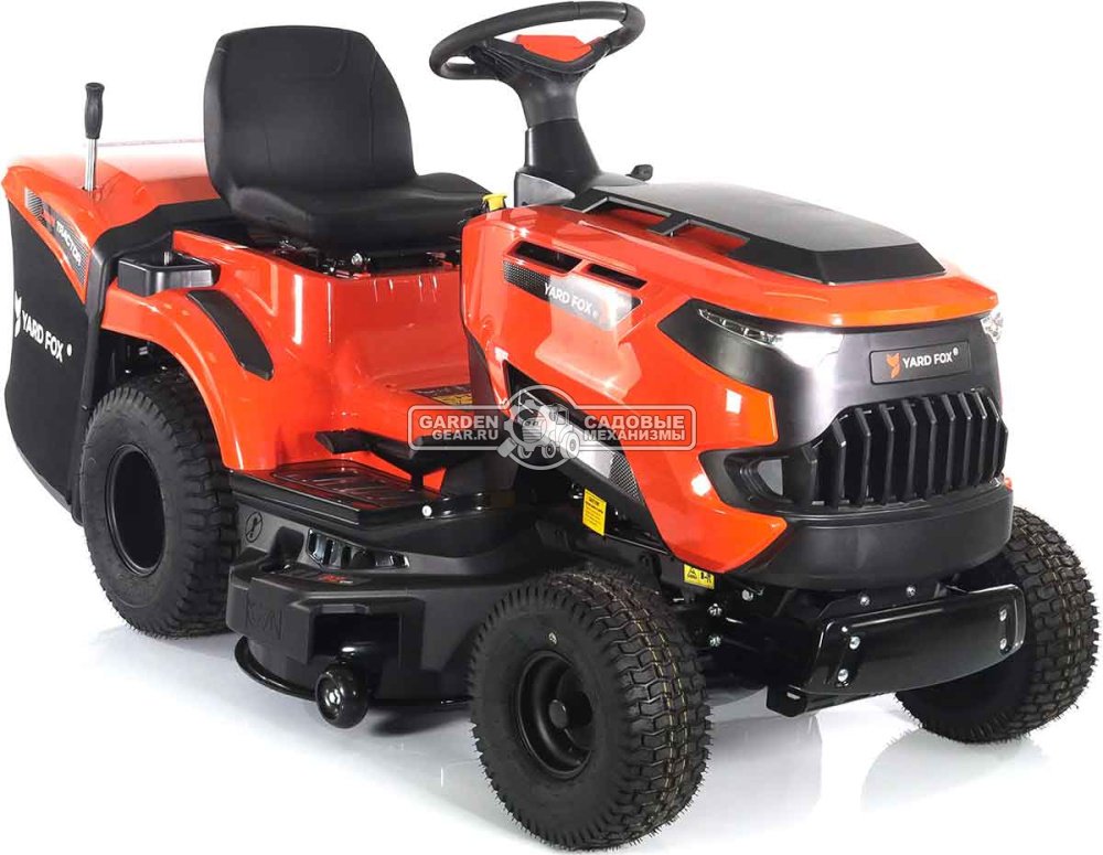 Садовый трактор Yard Fox T 92RBH (PRC, Loncin LC1P90F-1, 452 куб.см., гидростатика, травосборник 245 л, ширина кошения 92 см, 198 кг)