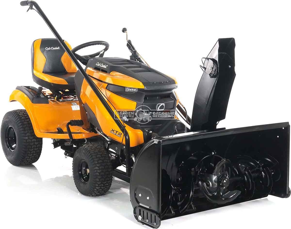 Снегоуборочный трактор Cub Cadet XT2 PS117i с 3X роторным снегоуборщиком
