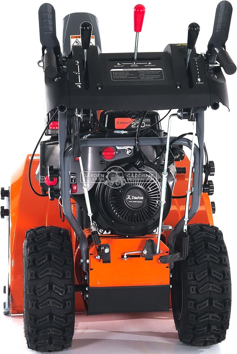 Снегоуборщик ZimAni ST330DLE PRO Quattro Auger (PRC, 76 см, LCT Snow Storm 414 см3, эл/стартер 220В, LED фара, AutoTurn, скорости 6/2, 115 кг.)