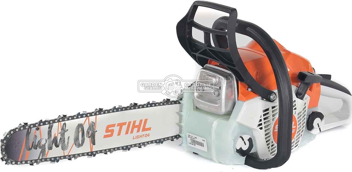 Бензопила Stihl MS 182 16" (PRC, 35,8 куб.см., 1,6 кВт/2,2 л.с., 2-Mix, 3/8", 1,3 мм., 55E, 4,6 кг.)