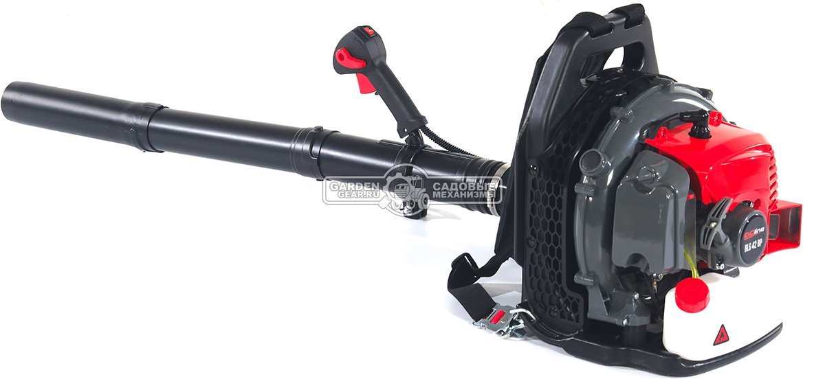 Воздуходувка бензиновая ранцевая EVOline BLG 42 BP (PRC, 41,5 куб.см., 2,2 л.с., 830 м3/ч, 90 м/с, 7.8 кг)