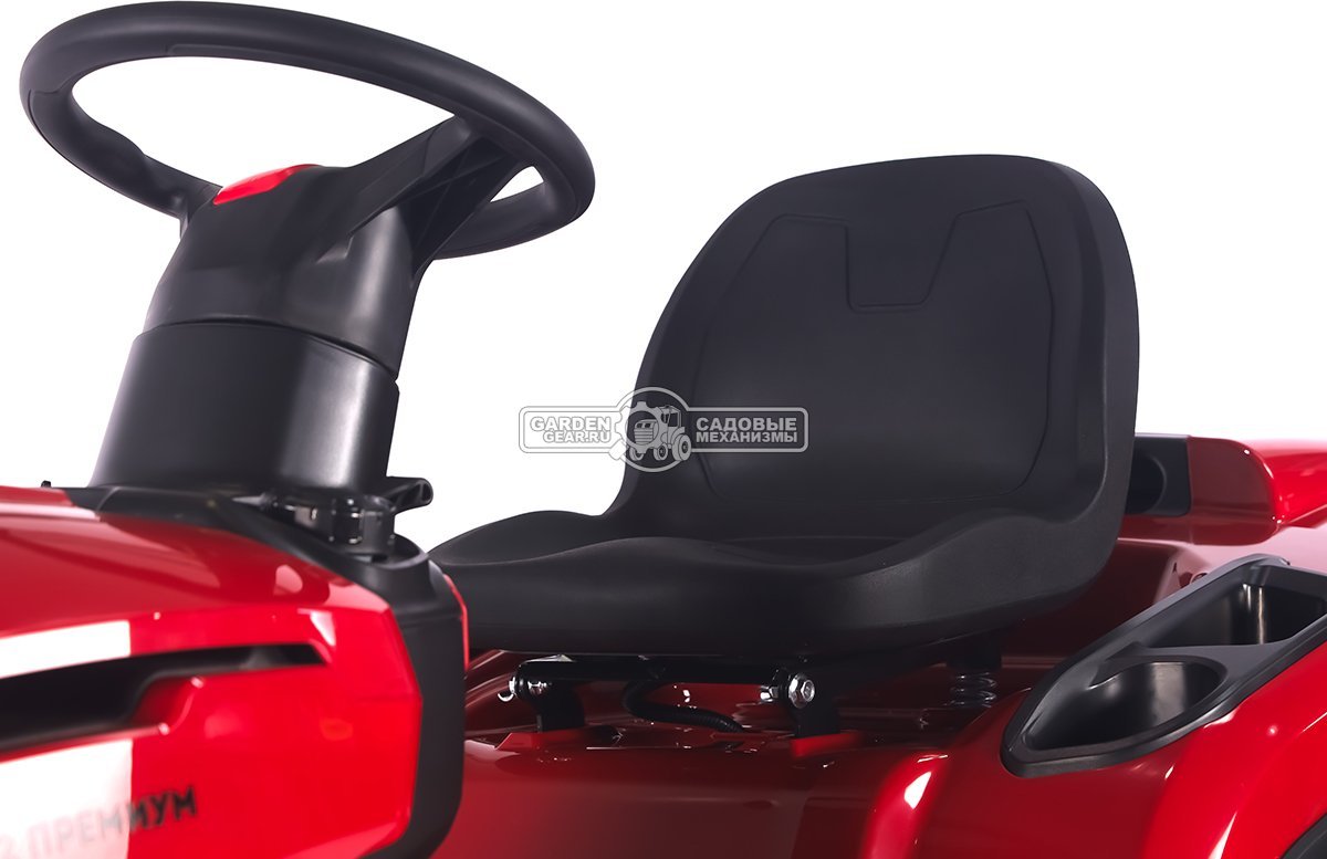 Садовый трактор Мобил К XP112 Премиум (PRC, Loncin V-Twin, 586 куб.см., гидростатика, мульчирование, 240 л., ширина кошения 110 см, 208 кг)