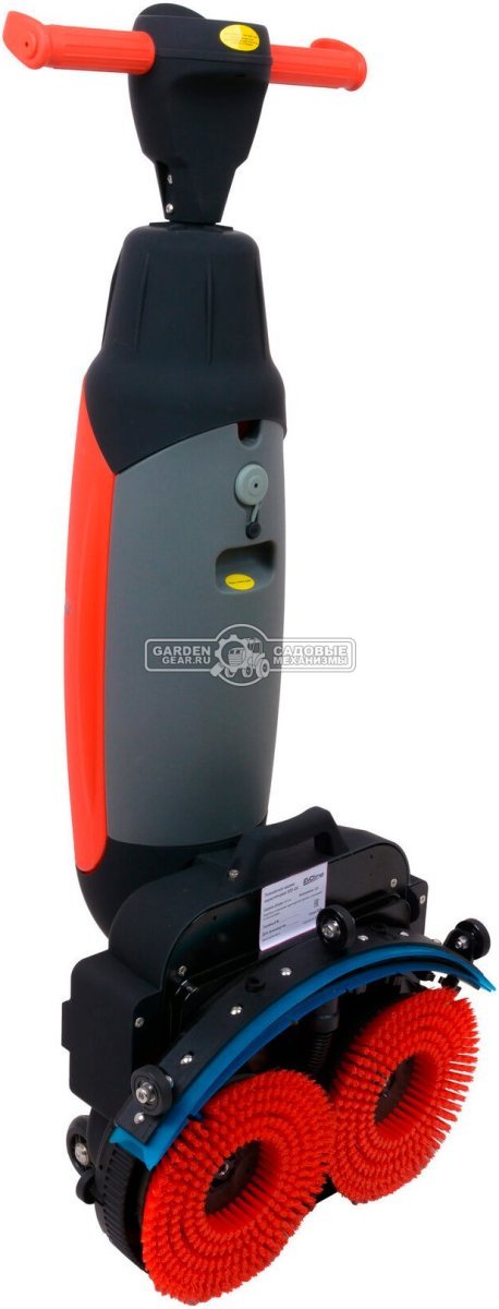 Поломоечная машина аккумуляторная EVOline SDB 430 ручная (PRC, 43 см, АКБ 36В/12 А/ч, 4+6 л.)