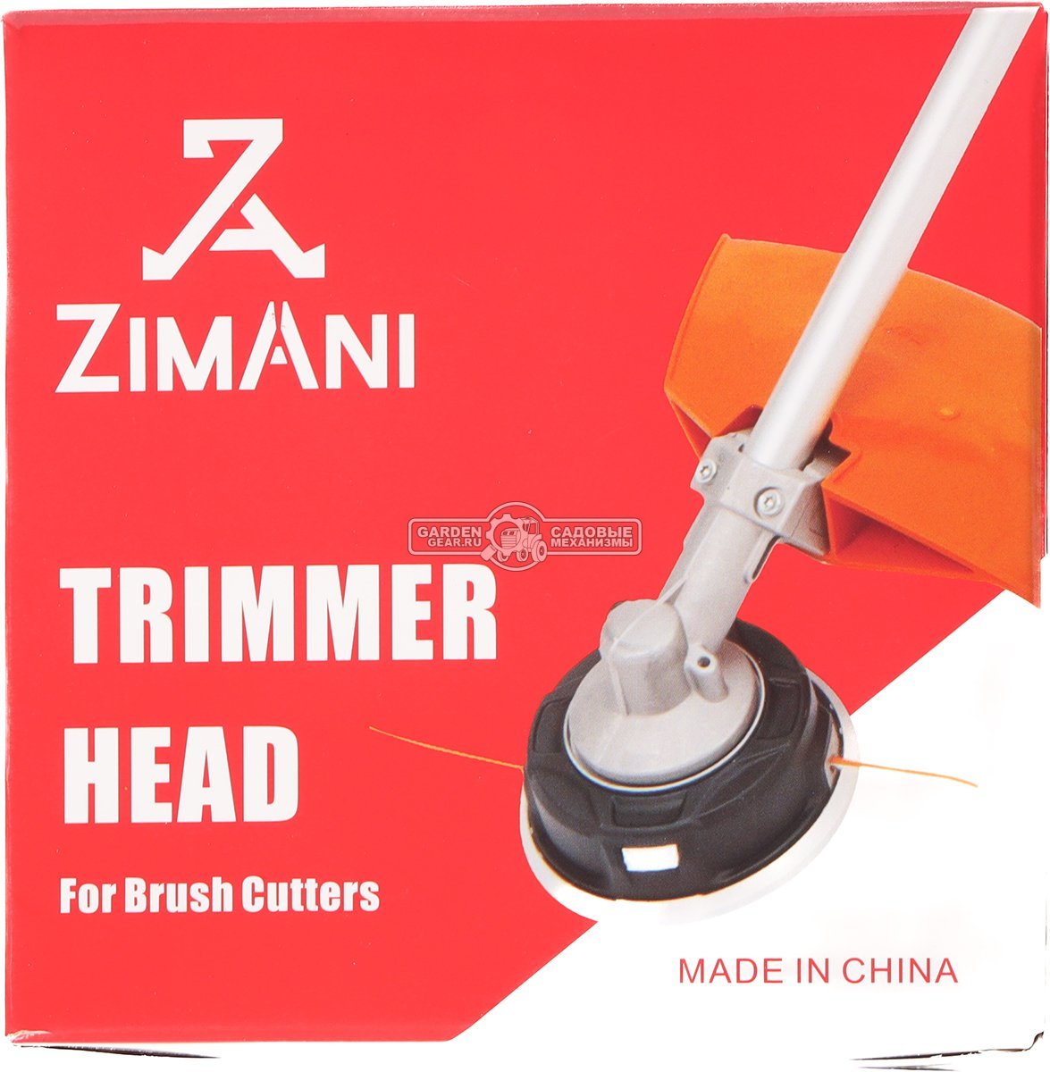 Триммерная головка ZimAni AutoCut 25-2 для FS 55 - 250 / FSA 90 - 130 / FR 131 T (M10, 1&quot;, L, аналог 40027102108, регулировка нажатием 2,4 - 2,7 мм.)