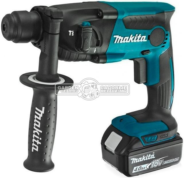 Перфоратор аккумуляторный Makita DHR165RME с 2 АКБ 4 А/ч и ЗУ (PRC, LXT 18V, SDS+, 1.3 Дж, кейс, 2.2 кг)