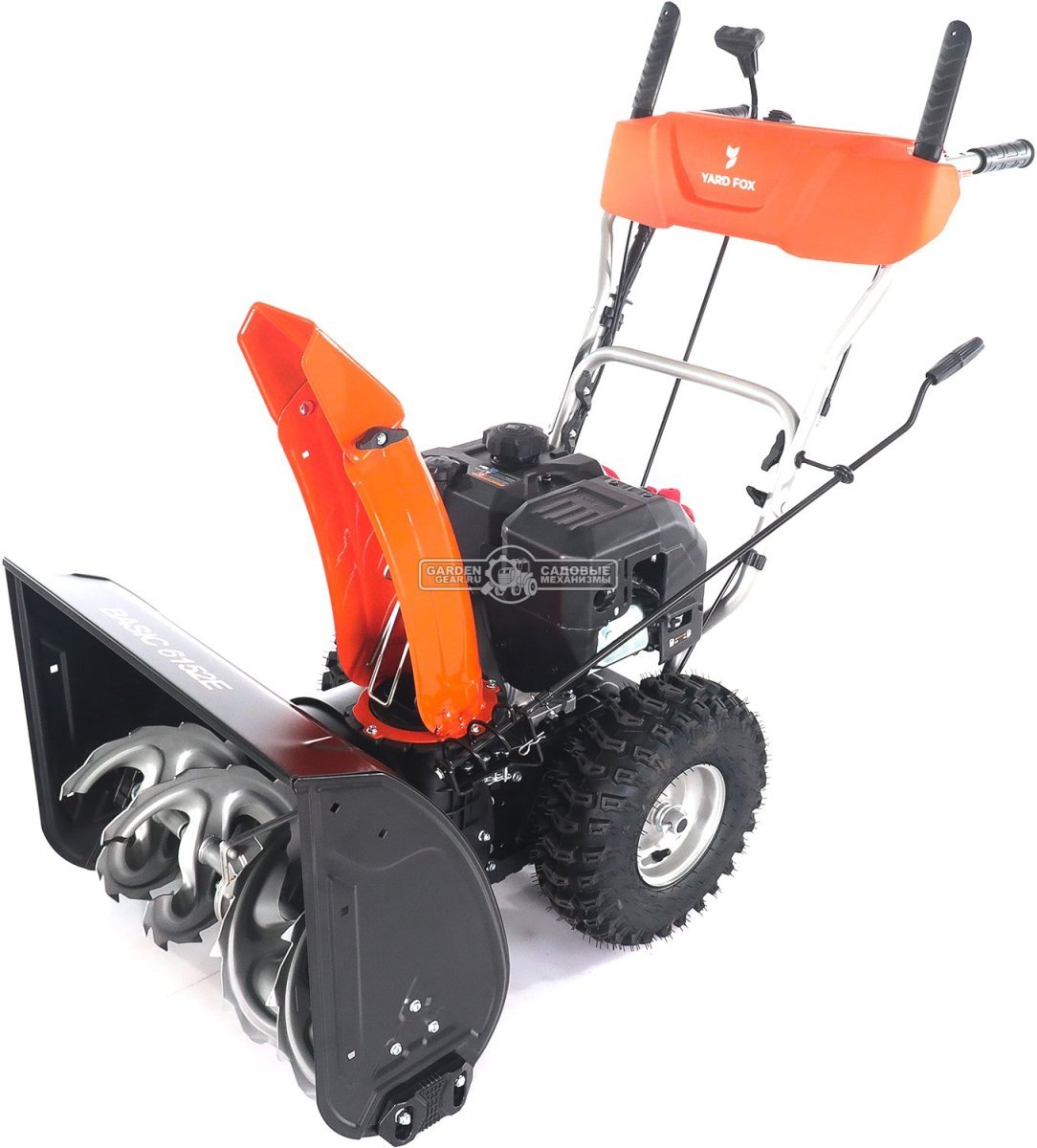 Снегоуборщик Yard Fox 6152E Basic (PRC, 61 см, Rato, 209 см3, эл/стартер 220В, подогрев рукояток, скорости 6/2, 58 кг)