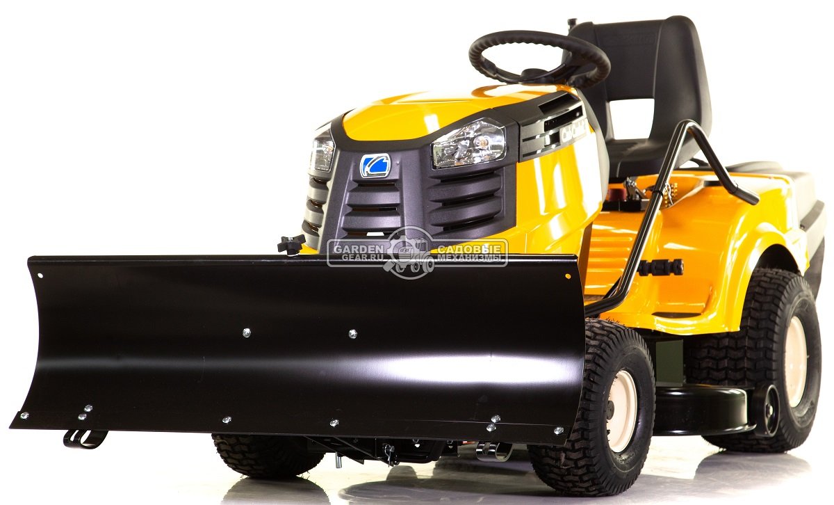 Снегоуборочный трактор Cub Cadet LT2 NR92 с ножом отвалом 117 см., и цепями  на колеса (13I271DE603+отвал) - купить, цена - , отзывы, инструкция и фото  в интернет-магазине Садовые Механизмы.