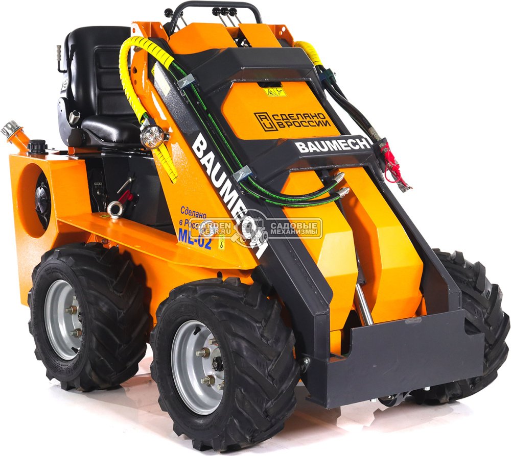 Универсальная машина мини-погрузчик Baumech ML-02 Pro с двигателем Zongshen GB750 EFI V-Twin инжектор