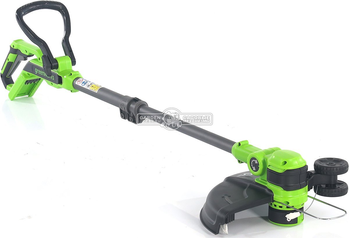 Триммер аккумуляторный GreenWorks G40LT331 c АКБ 2 А/ч и ЗУ (PRC, 40В, леска 1.65 мм, 4.1 кг)