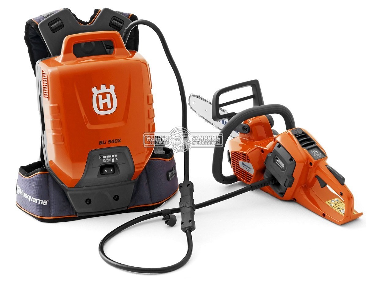 Аккумулятор ранцевый Husqvarna BLi950X (SWE, 36В, Li-Ion, 31,1 Ач., 1500 циклов зарядки, 8,5 кг.)