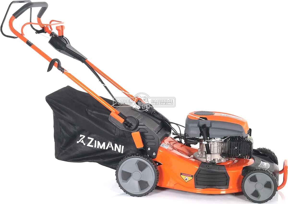 Газонокосилка бензиновая ZimAni LC353V (PRC, 53 см, ZimAni, 196 см3, 3 в 1, 80 л, Quattro Blade, вариатор, 46,5 кг)