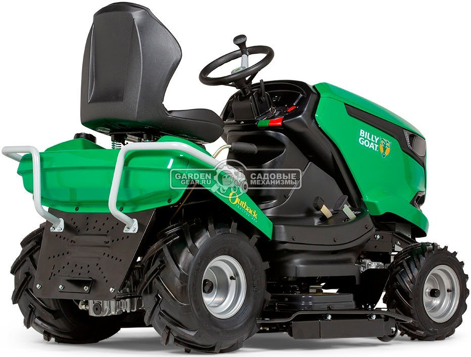 Садовый трактор для кошения высокой травы Billy Goat BCT4323BCE 4WD (CZE, 110 см, B&S 8260 CXi V-Twin, 724 см3, задний выброс, гидростатика, 338 кг)