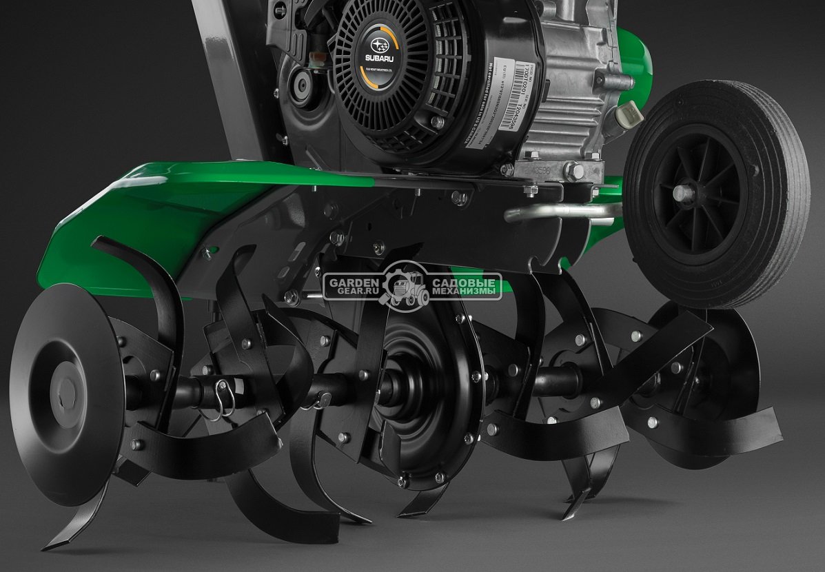 Культиватор Caiman Neo 50S C3 (FRA, Subaru EP16 OHC, 169 куб.см., 2 вперед/1 назад, 30-60-90 см., шкив - опция, 55 кг.)