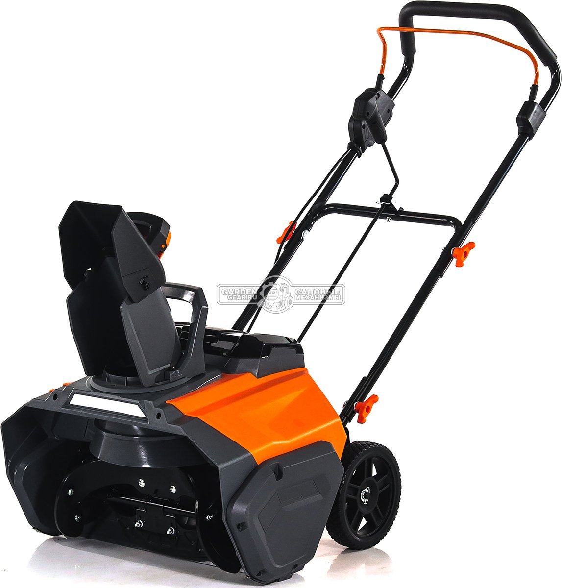 Снегоуборщик аккумуляторный Villartec WA4051 без АКБ и ЗУ (PRC, BL 40В, ширина 51 см, фара, 2 порта для АКБ, 19 кг)