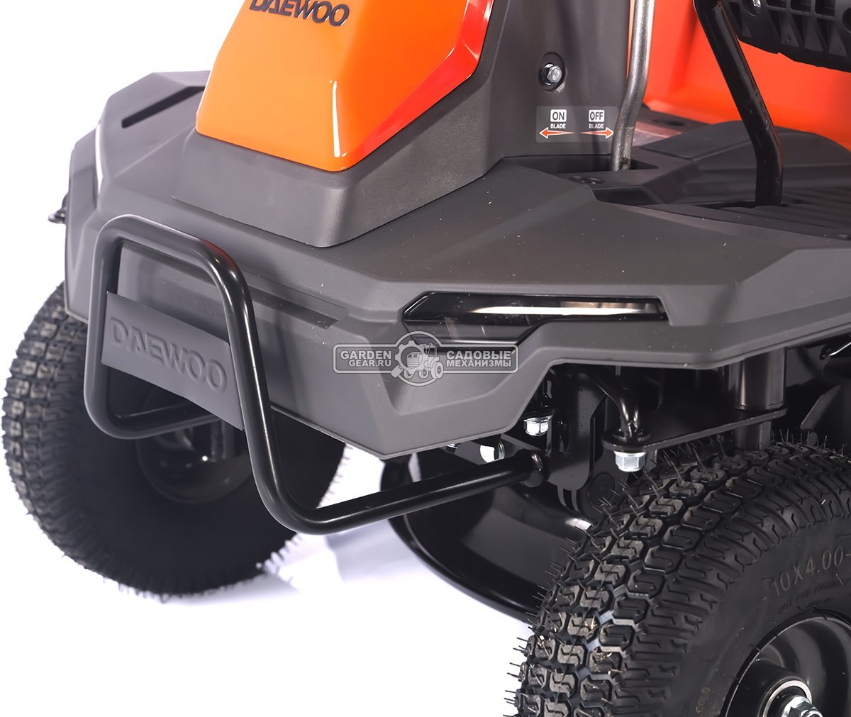 Садовый минирайдер Daewoo DWR 610 (PRC, Daewoo, 225 куб.см., полуавтомат CVT, травосборник 150 л., ширина кошения 61 см., 3 в 1, 127 кг.)