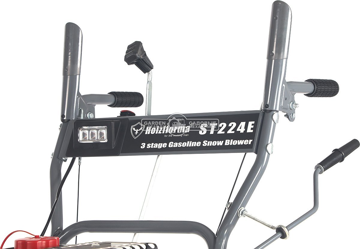 Снегоуборщик Holzfforma ST224E Quattro Auger (PRC, 61 см, LCT Snow Storm 208 см3, эл/стартер 220В, LED фара, скорости 6/2, 76 кг)