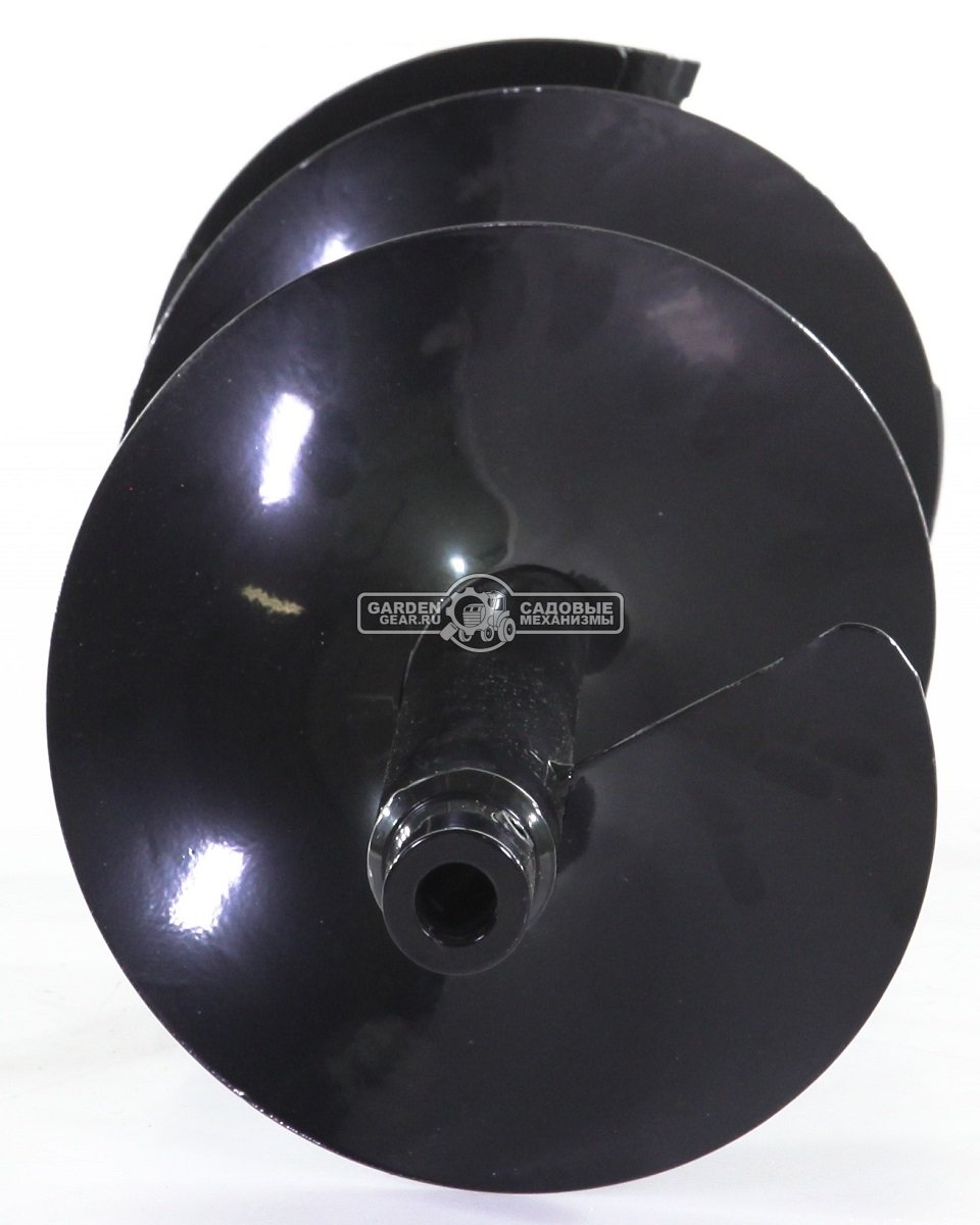 Бур земляной двухзаходный (шнек для мотобура) Champion 25x76 см., круг 20 мм.