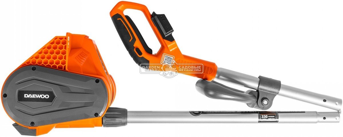 Снегоуборщик аккумуляторный / лопата Daewoo DAST 3321Li SET с АКБ 4 А/ч и ЗУ (PRC, Li-ion, 21В, 33 см, 5 кг)
