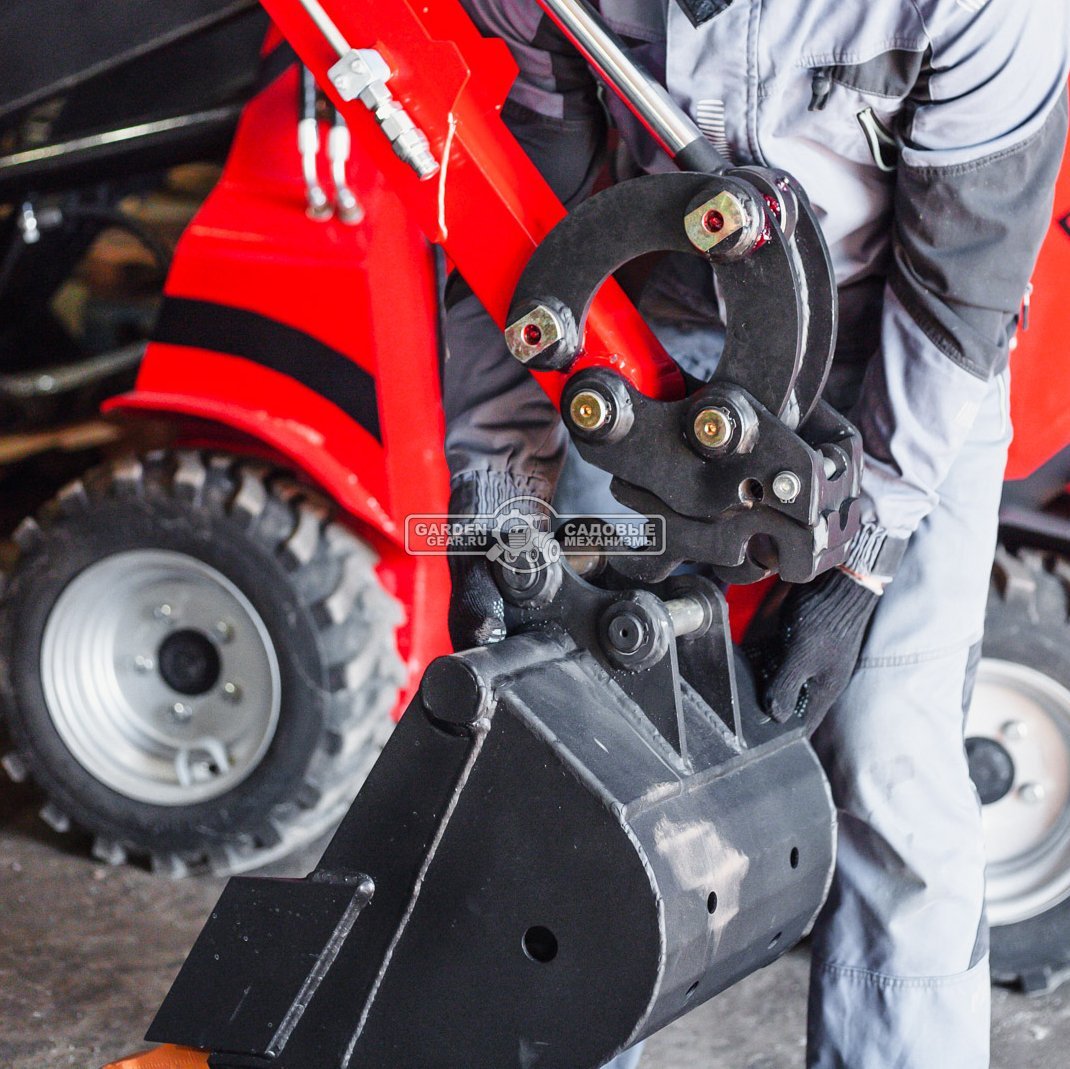 Быстросъём квик каплер RED для мини-экскаватора, 8 кг.