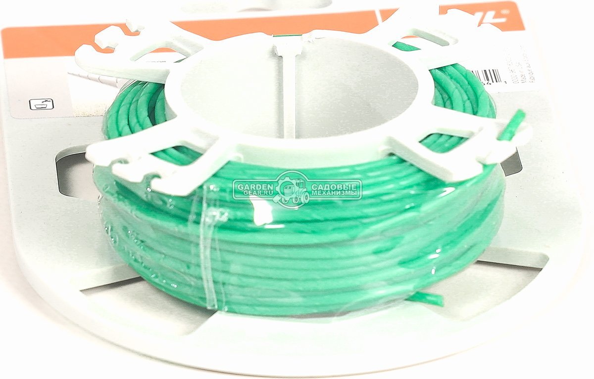 Леска триммерная Stihl 2,0 мм., витая, бесшумная 14 м.